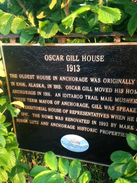 The Oscar Gill House Bed & Breakfast Anchorage Exterior photo